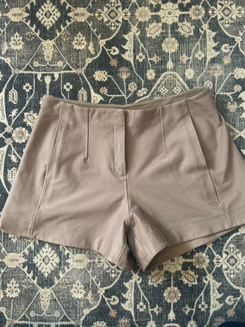 lululemon athletica High-Waist Taupe Stretch Shorts